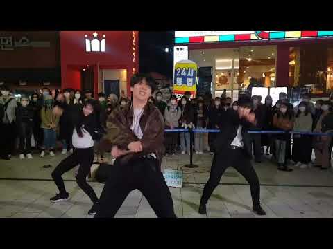 [#Highlight] 20221016 Sun. HyoJin#김효진&YuKagawa#유카가와&ChanWook#이찬욱 Hongdae Busking 홍대 버스킹 SnowHorse#눈말