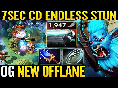 🔥 OG NEW OFFLANE HERO - 7s CD Endless WTF Stun NonStop Charge Spirit Breaker by CEB 7.29 Dota 2 Pro