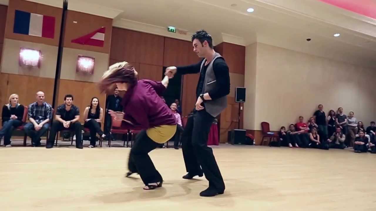 Jordan Frisbee & Tatiana Mollmann Bennet Pro-Impro at Budafest 2014