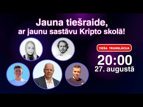 Jauna tiešraide, ar jaunu sastāvu Kripto skolā! Apspriedīsim kriptovalūtu tirgu un $DOGS listingu.