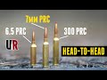 HEAD TO HEAD 6 5 PRC 7mm PRC 300 PRC