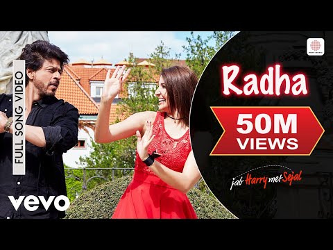 Radha Full Video - Jab Harry Met Sejal | Shah Rukh Khan, Anushka | Sunidhi Chauhan | Pritam