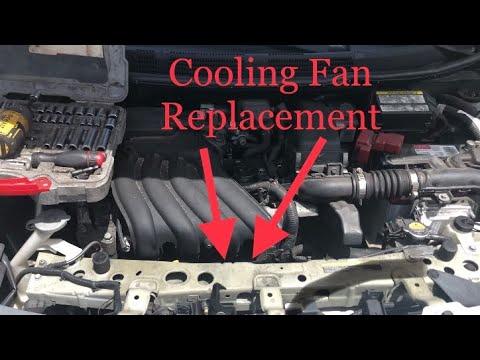 Nissan Versa Radiator Fan Replacement/ Cooling Fan Replacement (2012-2019)