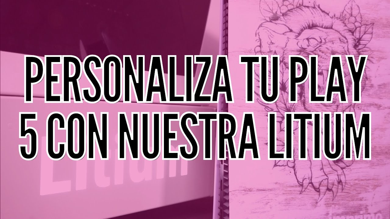 🎮 PERSONALIZA TU PLAY 5 CON IMPRIMO 🎮 | IMPRIMO LITIUM 250 PLUS