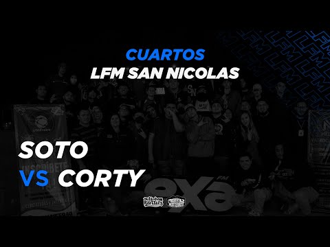 Soto vs Corty Cuartos LFM San Nicolás #FMS #UR