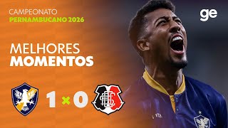 RETRÔ 1 x 0 SANTA CRUZ | MELHORES MOMENTOS | 4ª RODADA | CAMPEONATO PERNAMBUCANO 2026 | ge.globo