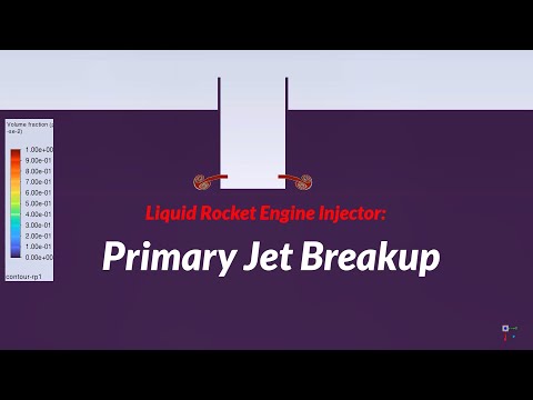 🚀 CFD Analysis of a Liquid Rocket Engine Injector in ANSYS Fluent