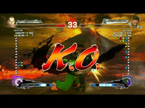 ss3104 (Dan) vs guruna (Dudley) - SSF4 Arcade Edition Xbox Live Ranked Match