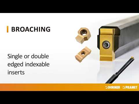 Pramet – Broaching in action