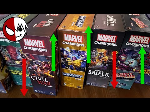 Ranking & Reviewing All Marvel Champions Expansions Up To Civil War