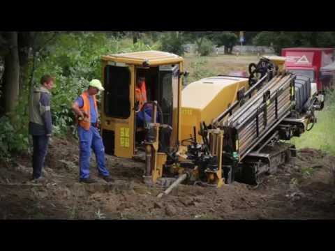 Przewierty HDD pod rzeką Wisłok