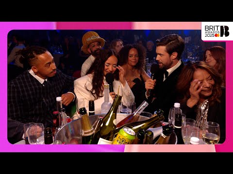 JADE Asked About Her NSFW Merch In Front Of Her Mum By Jack Whitehall | The BRIT Awards 2025