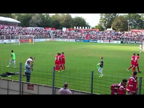 Lewerenz Freistoßtor gegen Wacker Burghausen
