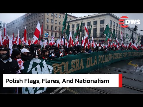 Poland Independence Day March Sparks Controversy with Flares & Flags | DWS News | AC14
