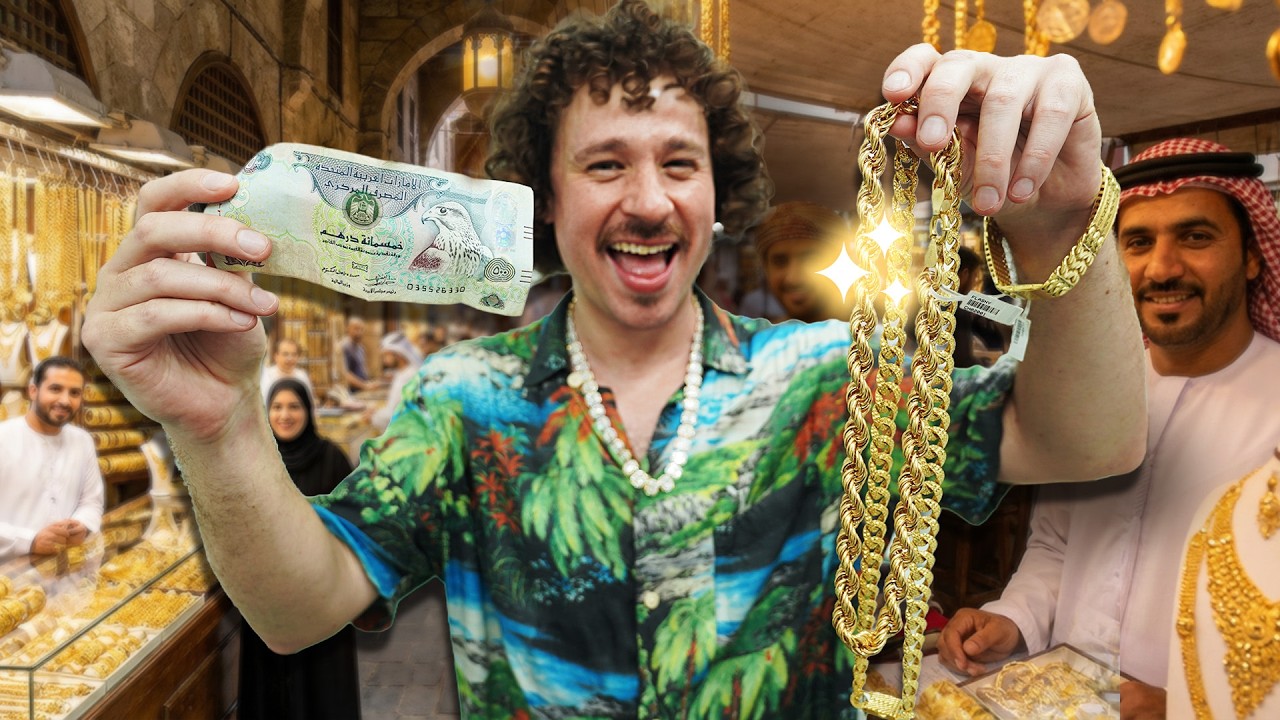 Barateando en el mercado de oro más grande del mundo | DUBAI 🇦🇪