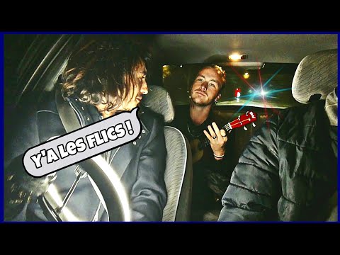 On fait les cons en voiture... c'est tout.