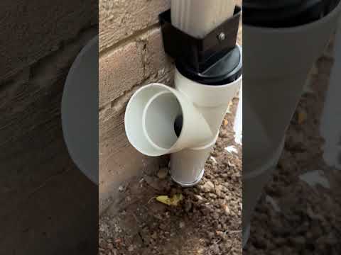 Downspout Drainage Solution