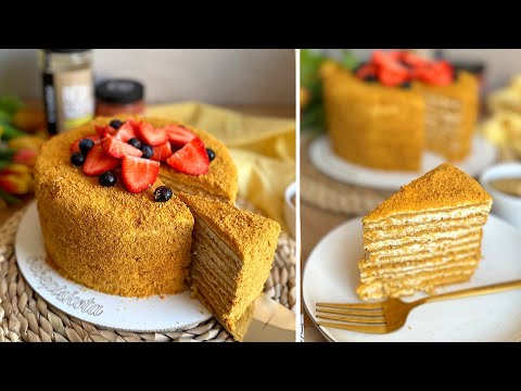 MEDOVIK🐻🍯 - a legfinomabb mézes torta!!! - BebePiskóta