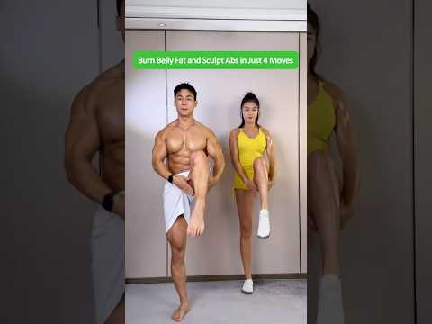 4 Home Exercises That Will Help You Lose Belly Fat, Tighten Your Core, and Reveal Abs