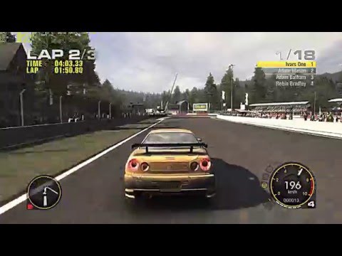 Race Driver Grid Walkthrough Part 15 - [Europe] Dunlop Spa Challenge