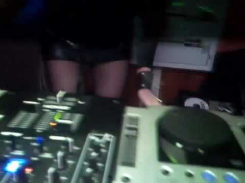 Dj Chiaretta - DJ Set @ Black Out Rock Club Rome - Best EBM Goth Industrial DJ!