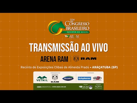 13/04/2023 • ARENA RAM (2) • 32º Congresso Brasileiro do Quarto de Milha