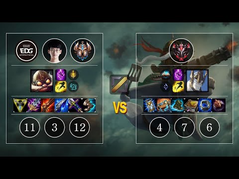 EDG Scout Corki vs Galio Mid - KR Challenger Patch 10.11