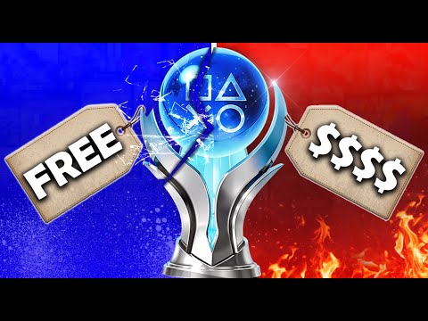 Every Platinum, The Game Costs More!