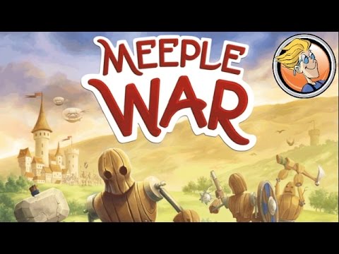 Meeple War — game overview at SPIEL 2016 from Blue Cocker Games