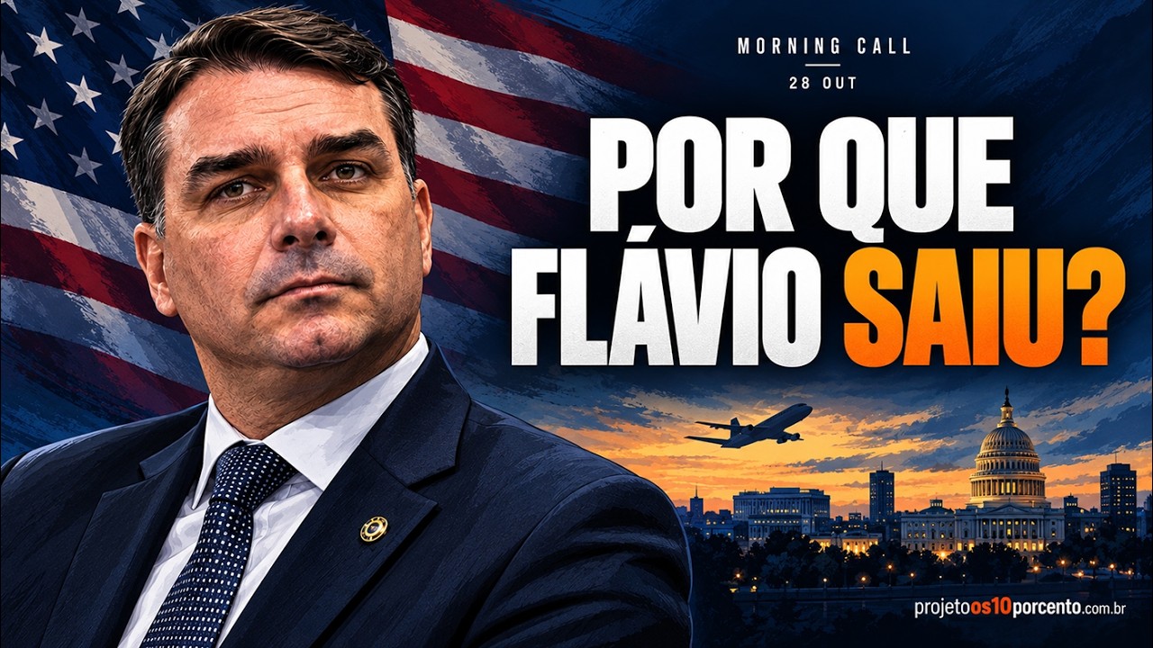 Morning Call | Flávio Bolsonaro nos EUA: a ordem judicial e a alegação de perseguição dos aliados.