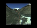 Mount Everest North Ridge Climbing Route in 3D