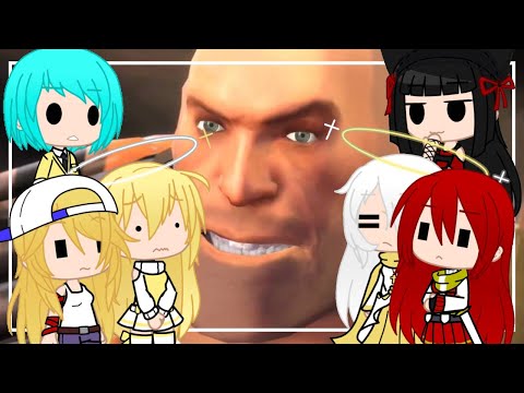 Gate + Laila & Siri React: Team Fortress 2 - Meet the Heavy