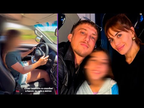 POLÉMICA CON EL POLACO: Valeria Aquino subió un video de su hija de 12 años manejando en la ruta