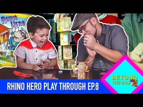 Rhino Hero Board Game Play Through|Beyond the Box Ep.8