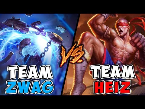 ZWAG ON XERATH VS. HEIZ ON LEE SIN | VIEWER 5V5 SHOWDOWN - League of Legends