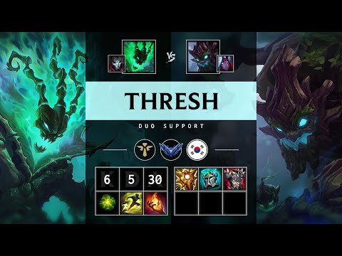 Thresh Support vs Maokai - KR Diamond Patch 25.10