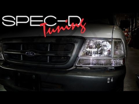 SPECDTUNING INSTALLATION VIDEO: 1998-2001 FORD RANGER CORNER LIGHTS