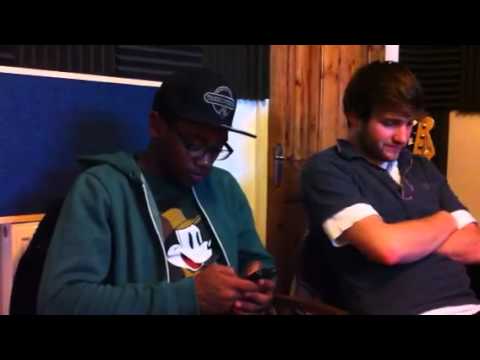 Studio session with Raresoundz, DATA scales, Mukz Merrello,