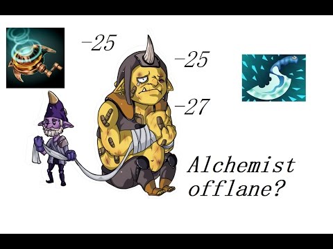 DOTA2 I'm innocent ep2 - offlane Alchemist ??!