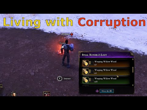 How Corruption Works in Ashes of Creation PvP - Getting Away with Murder as a Criminal