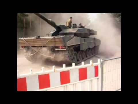 Kampfpanzer Leo 2, Fahrer ist gut drauf