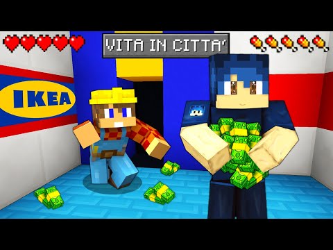 NON DOVEVO COMPRARE L'IKEA!! - VITA IN CITTA - Minecraft ITA