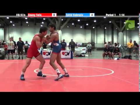 Men 66 KG / 145.5 lbs - Jimmy Felix vs. Zahid Valencia