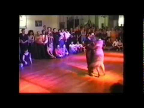  Javier Rodriguez  and  Geraldine Rojas  are  dancing  to  the  tango  "  La Cumparsita  "