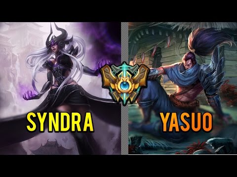 Syndra vs Yasuo - Pro Player (VFX Takeshi) S6.13