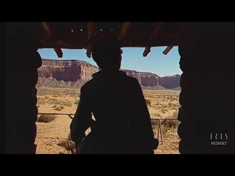 Sentieri selvaggi - The Searchers apertura con John Wayne