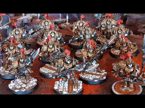 PHANTASOS SHOWCASE - Adeptus Custodes Armee 40K - Phantasos Studio