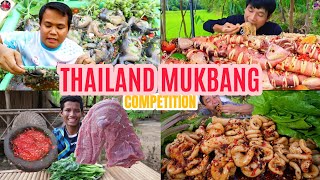 Download lagu 'INSANE Thailand Mukbang Challenge – MASSIVE Seafood & Meat Feast!' mp3