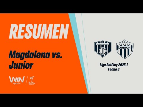Unión Magdalena vs. Junior (recap) | Liga BetPlay Dimayor 2025-I | Matchday 3