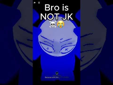 Bro is NOT JK!!!😭☠️ The Strongest Battlegrounds #shorts